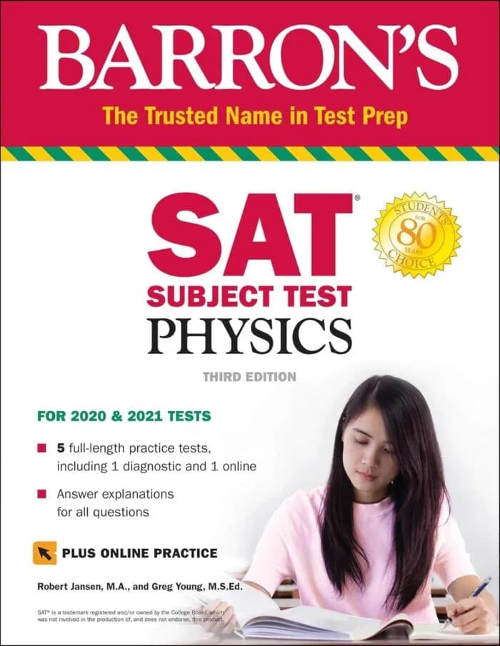 SAT Subject Test Physics with Online Test (Barron’s Test Prep)