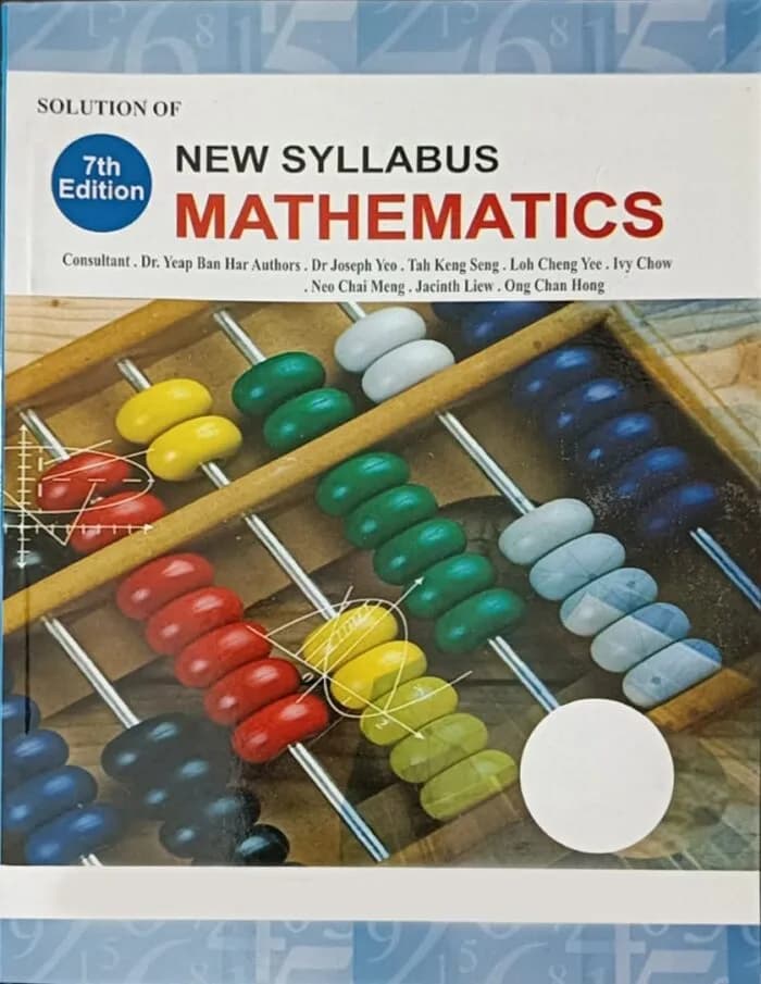 solution new syllabus mathematics 7th edition 3