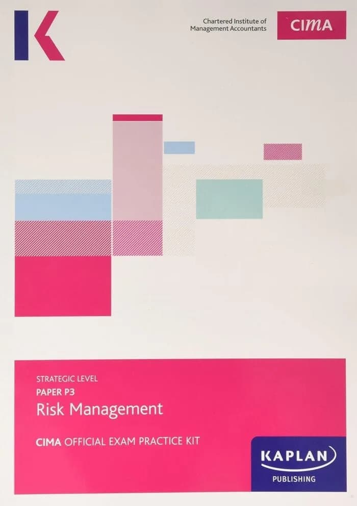 P3 Exam Kit(Risk Management)-Kaplan