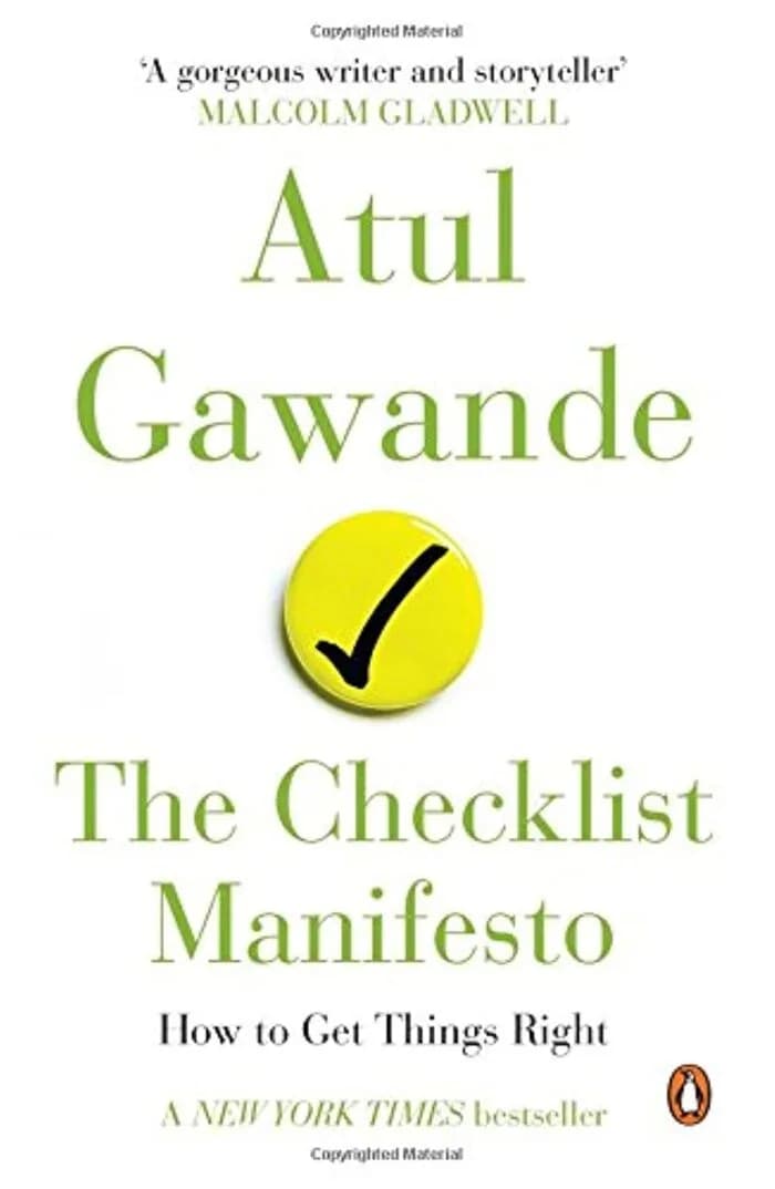 Checklist Manifesto The (R/J)