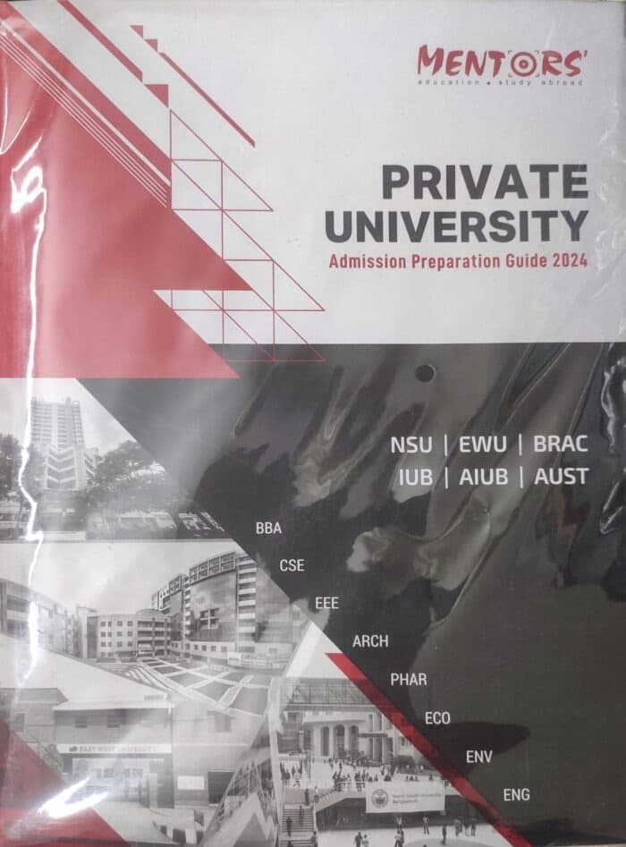 Mentor’s Private University Admission Preparation Guide