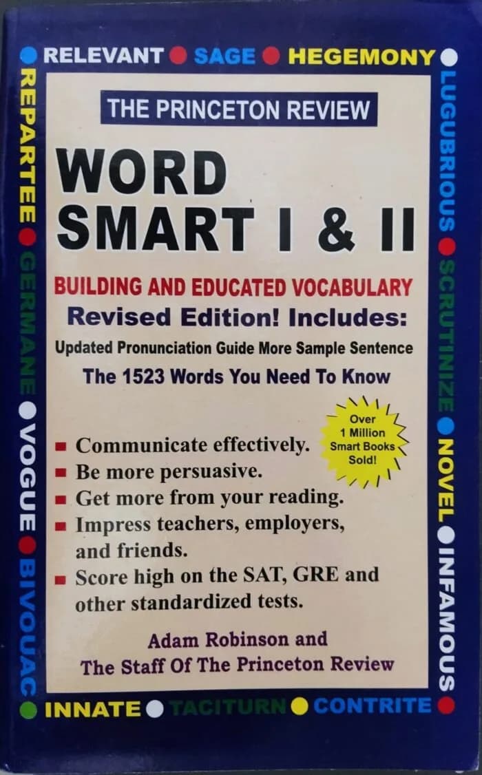 Word Smart ( White News ) , 6th Edition: 1400+ Words That Belong in Every Savvy Student’s Vocabulary (Smart Guides)